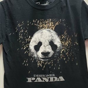 Bravado DESIIGNER PANDA rapper hiphop band graphic tee shirt small unisex